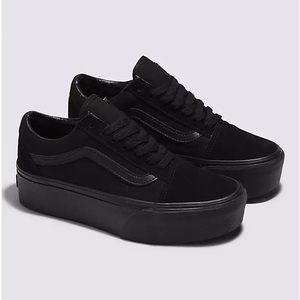 High Tops Black Vans “Old Skool Stackform Shoe”